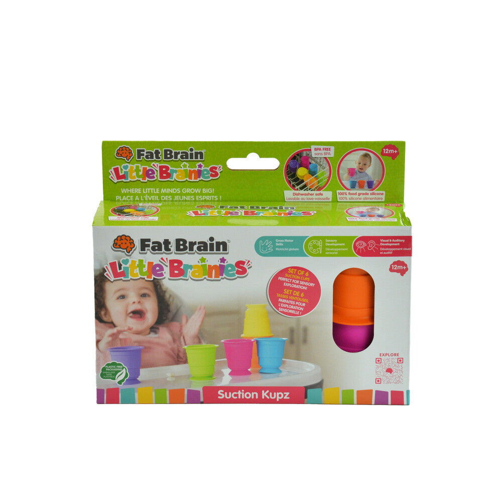 Little Brainies- Suction Kupz - Fat Brain Toys UK