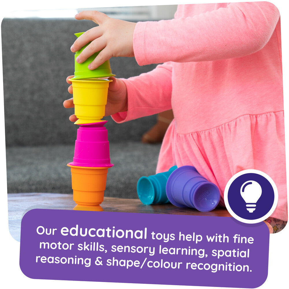 Little Brainies- Suction Kupz - Fat Brain Toys UK