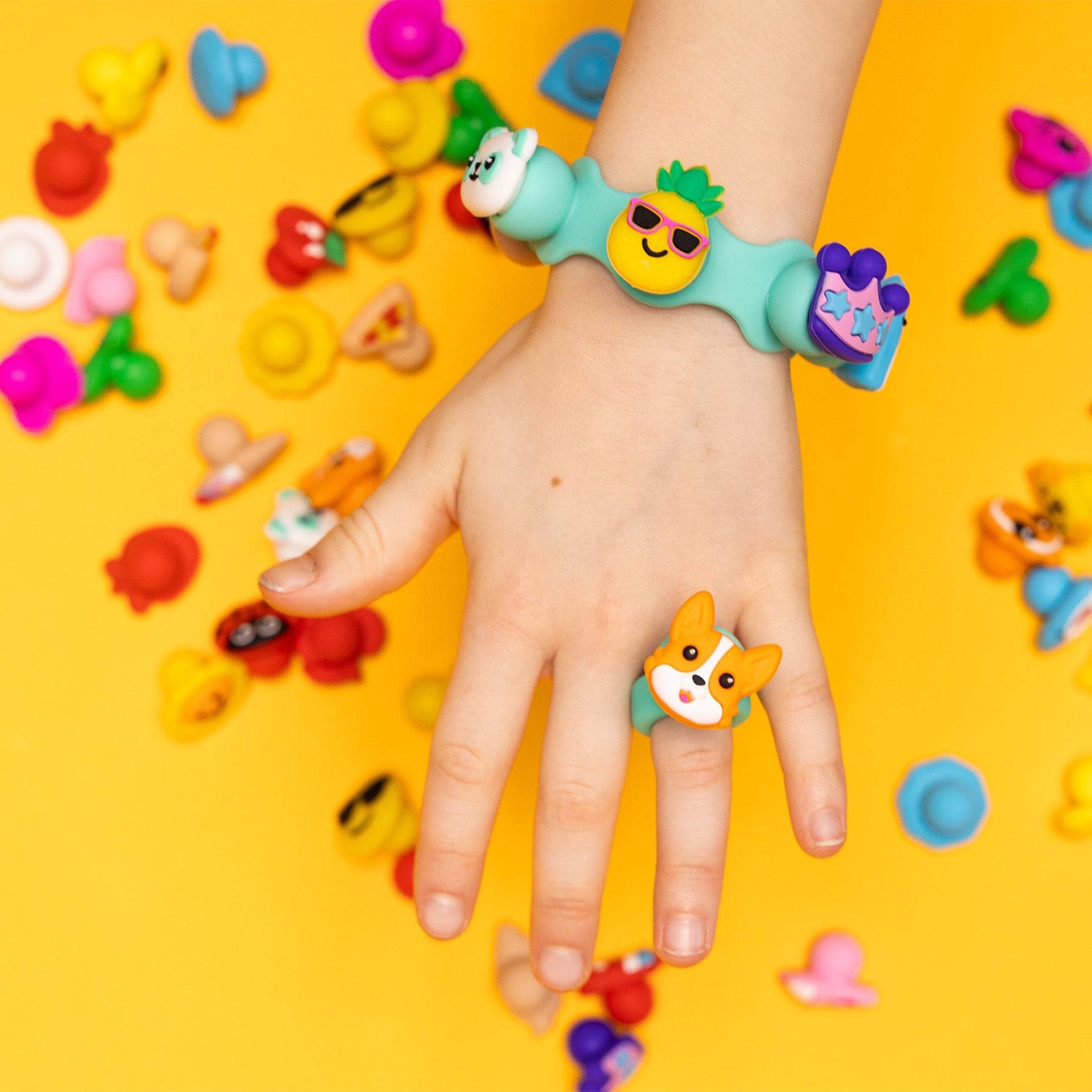 Plip Charms Teal with Charms