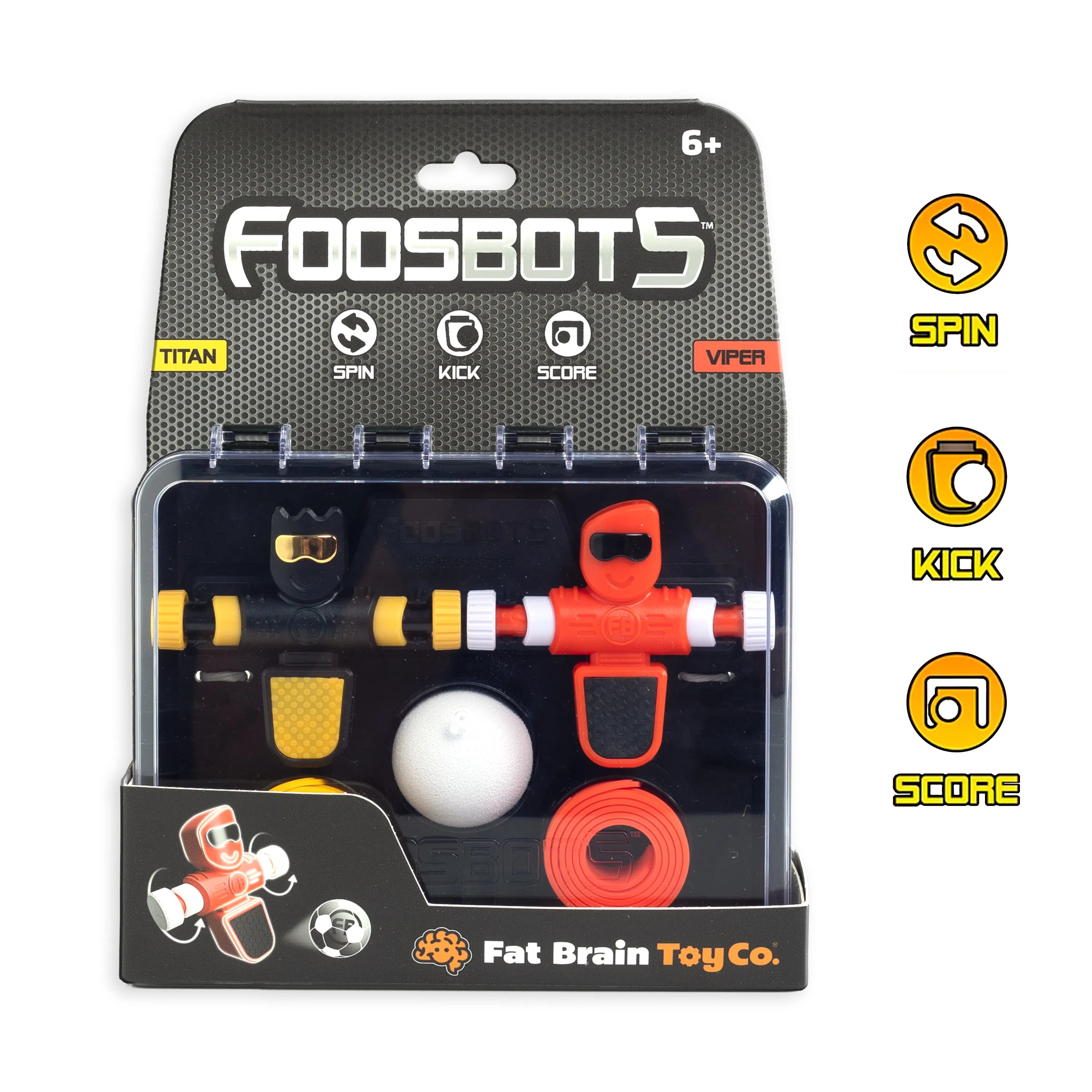 Foosbots Titan & Viper - Spin, Kick, Score