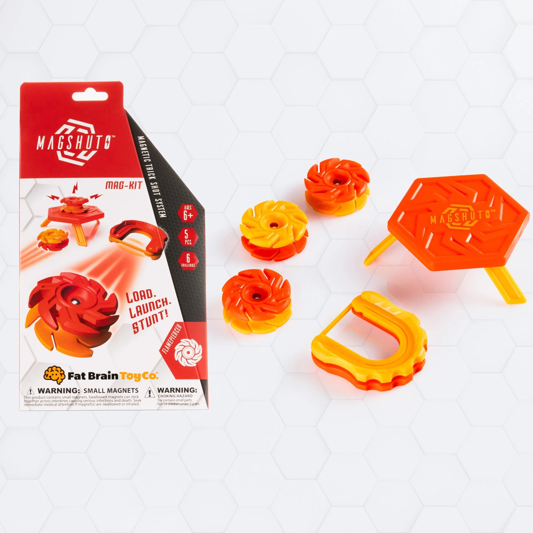 Magshuto Mag-Kit toy Red - Magshuto High-Flying Magnetic Trick-Shot Fun!