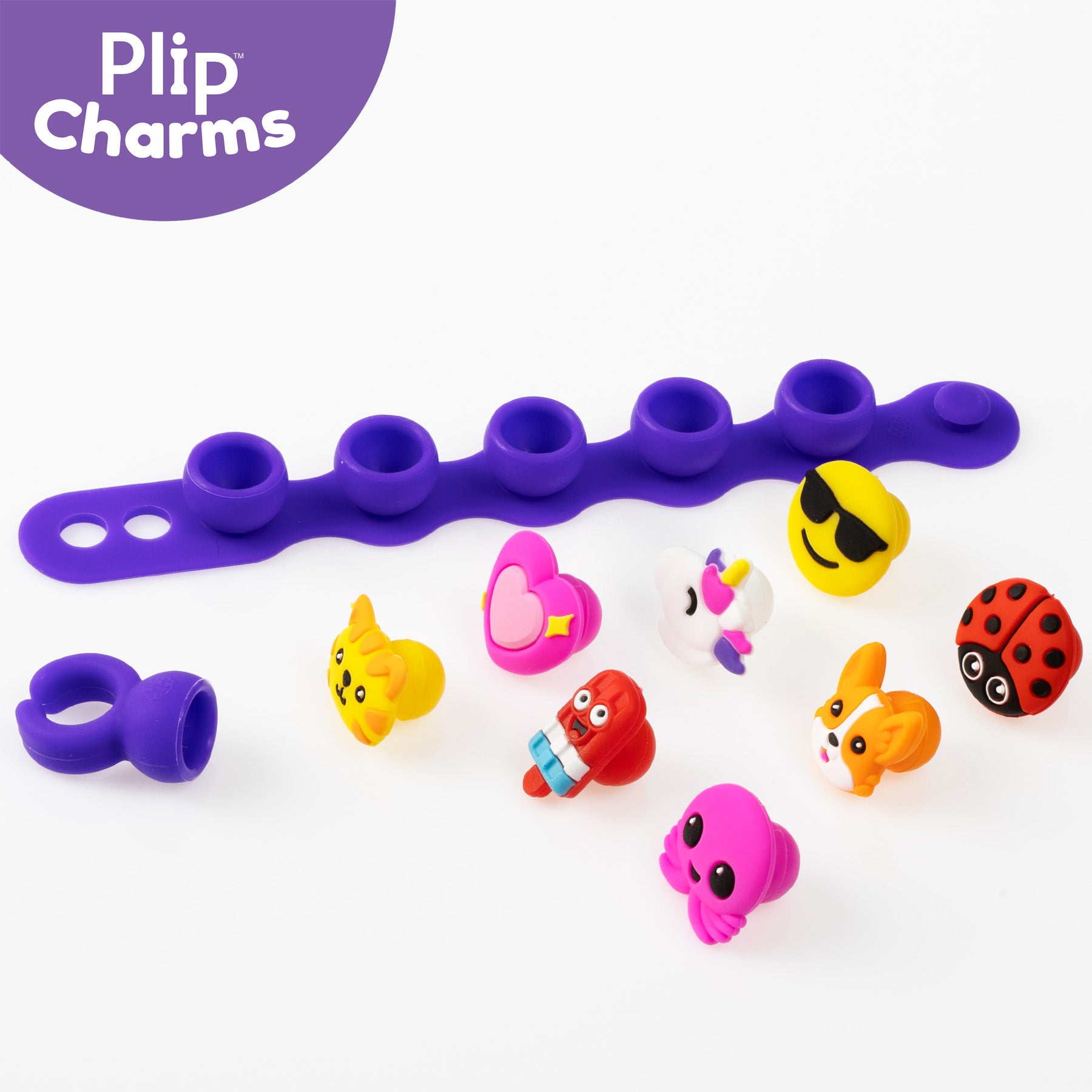 Plip Charms Purple
