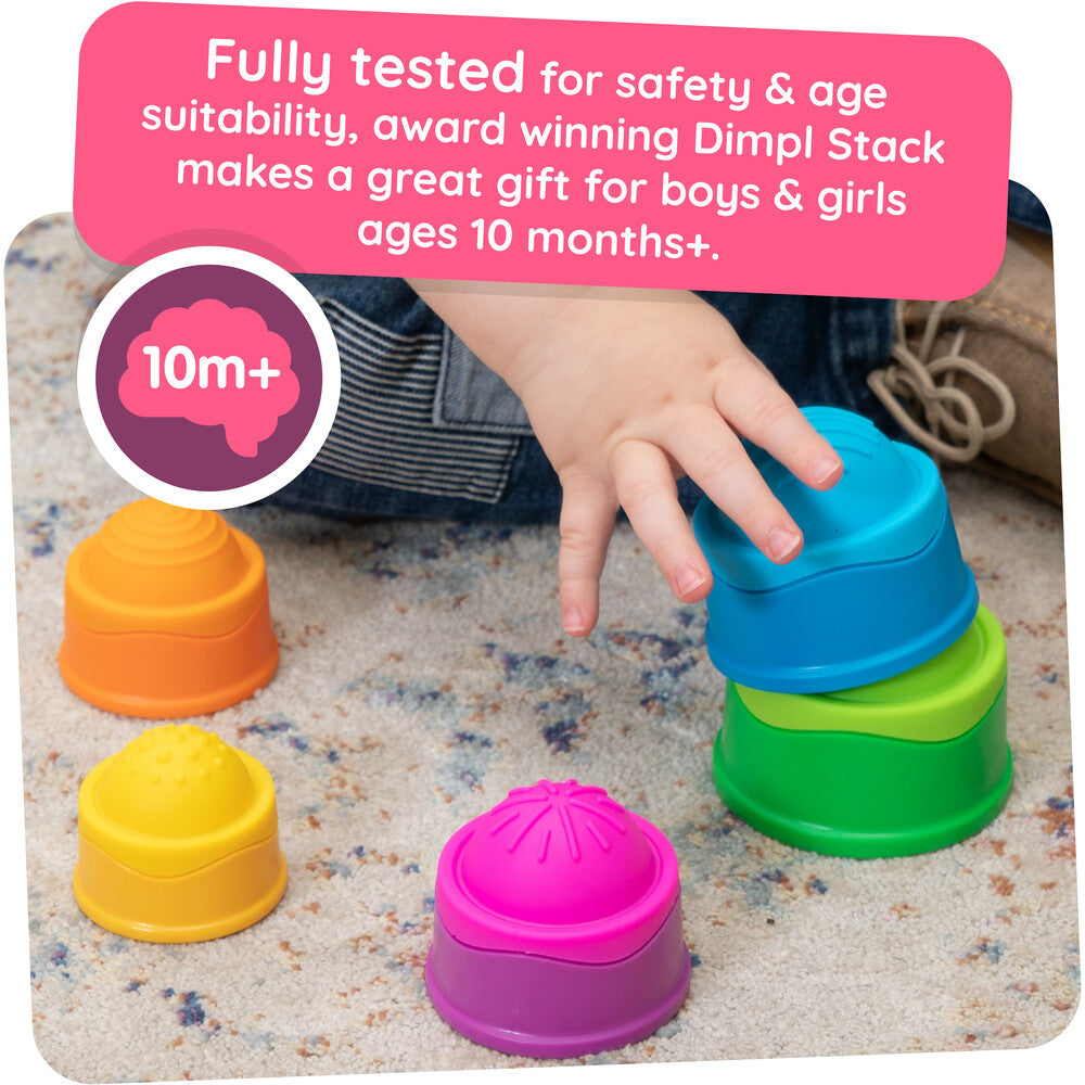Little Brainies- Dimpl Stack – Fat Brain Toys UK