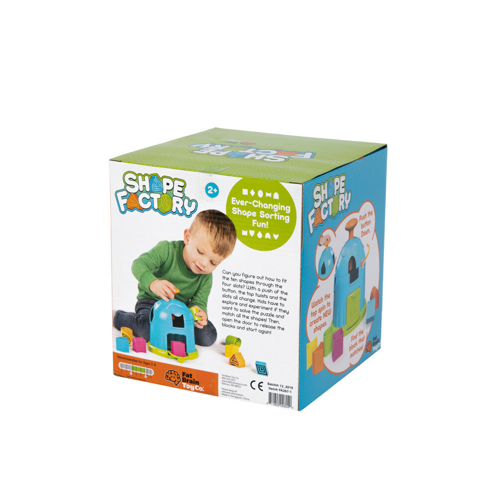 Little Brainies- Shape factory - Fat Brain Toys UK