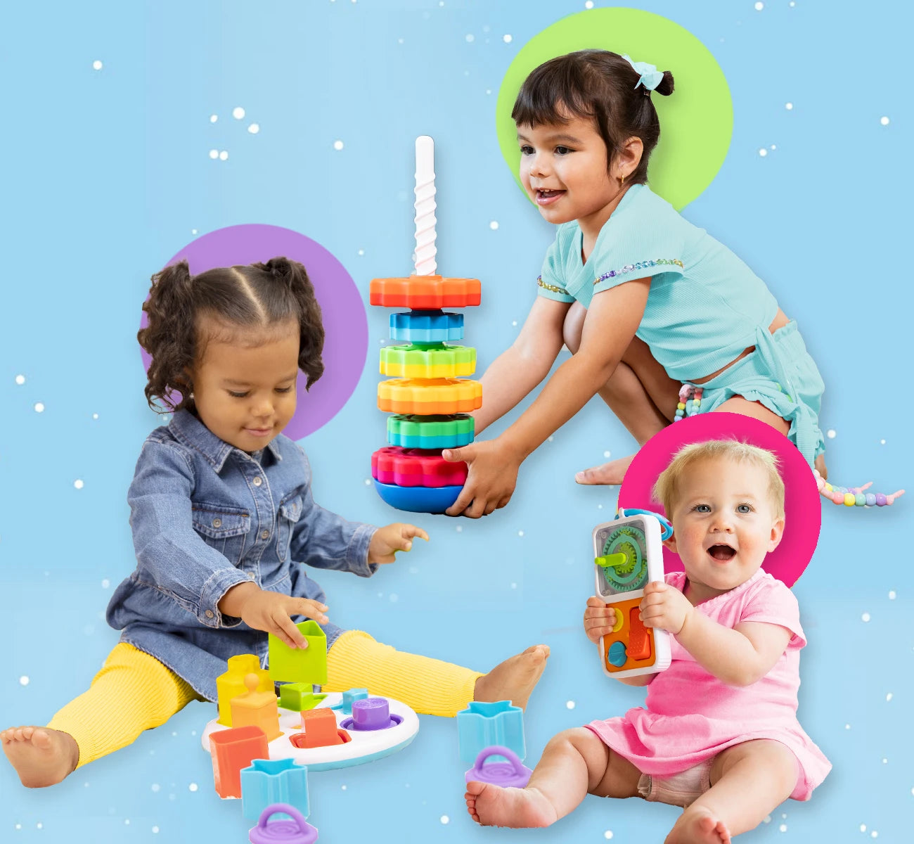 Little Brainies Mobile - toys are designed to spark your baby’s curiosity and nurture early development through engaging, sensory play