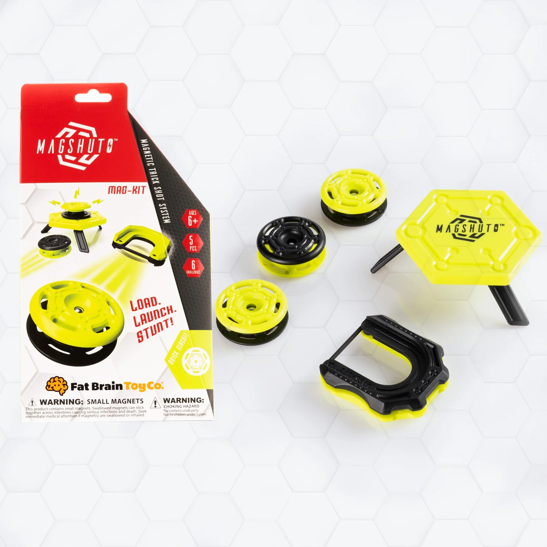 Magshuto Mag-Kit toy Yellow